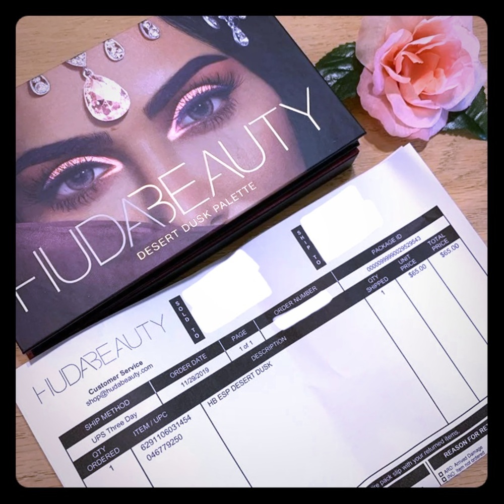🌸Authentic Huda Beauty desert dusk palette🌸 - Picture 2 of 6